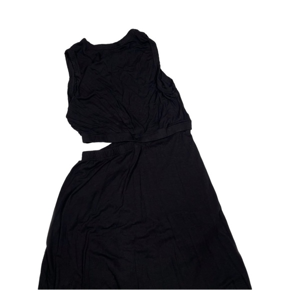 A.L.C. Jaxon Black Side Cut Out Maxi Dress Bodycon Sleeveless Size S - Picture 8 of 12